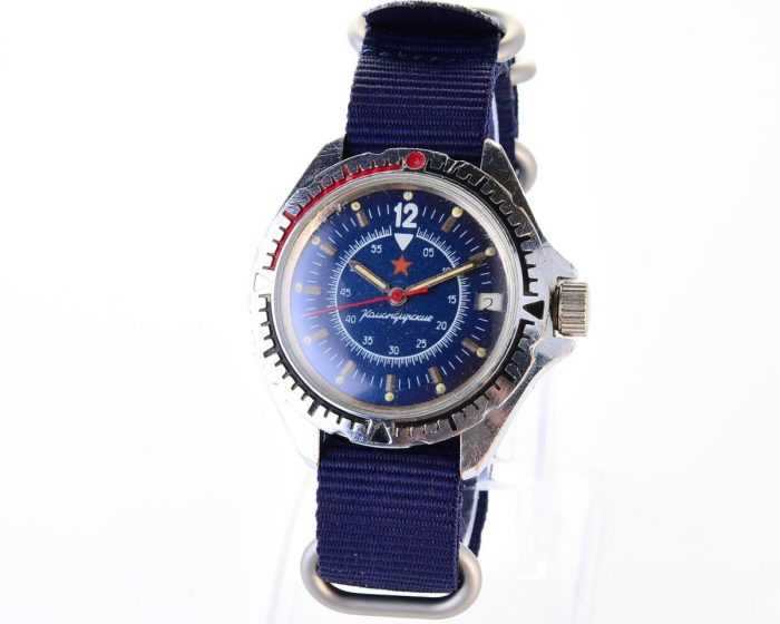Komandirskie mechanical wrist watch
