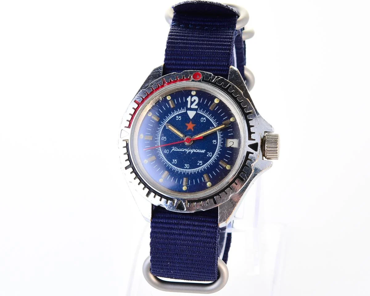 Komandirskie mechanical wrist watch
