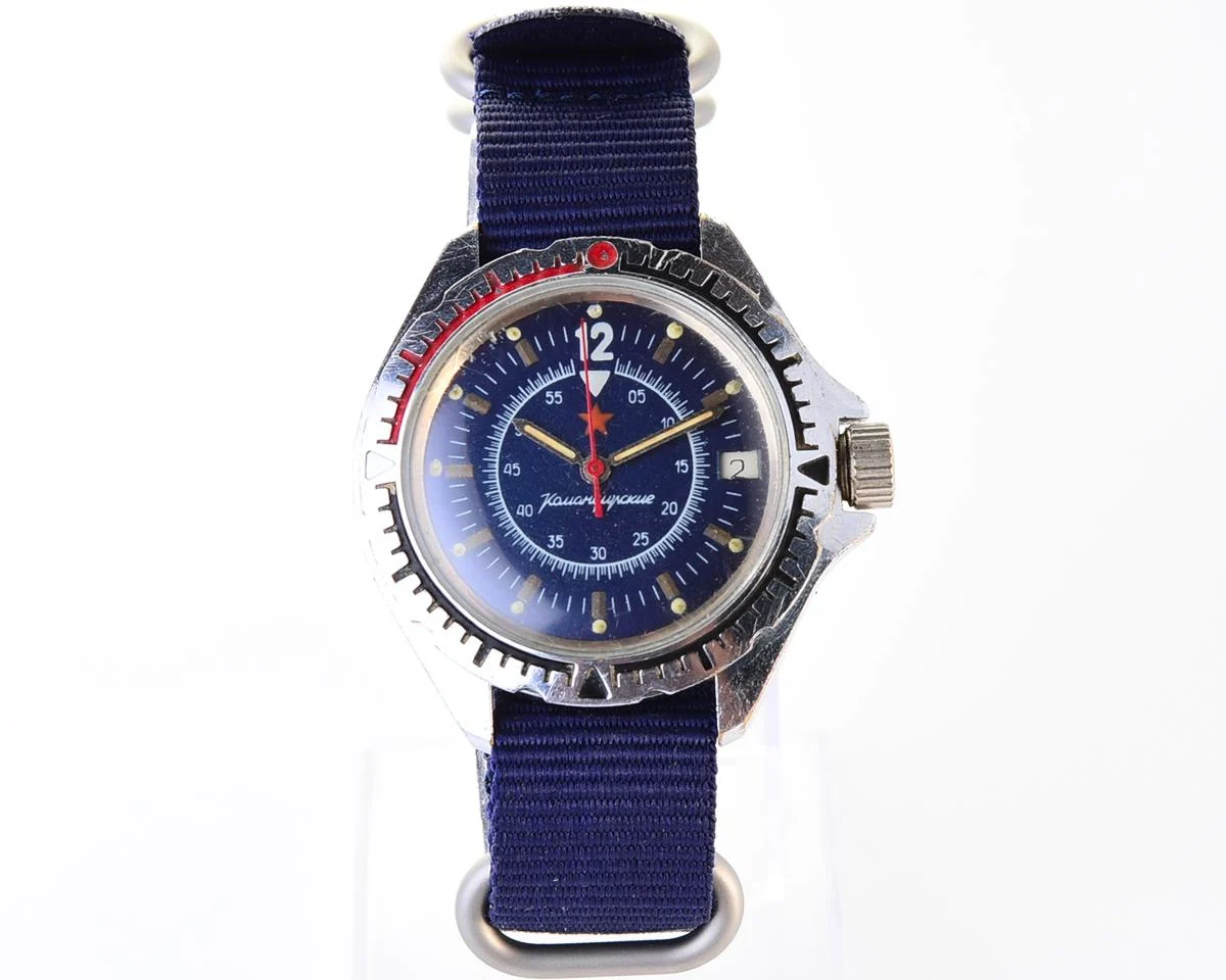 Komandirskie mechanical wrist watch