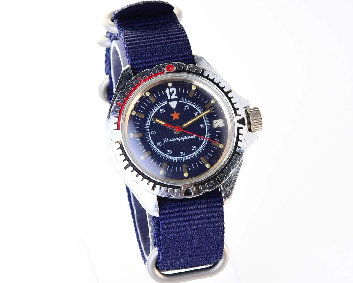 Komandirskie mechanical wrist watch