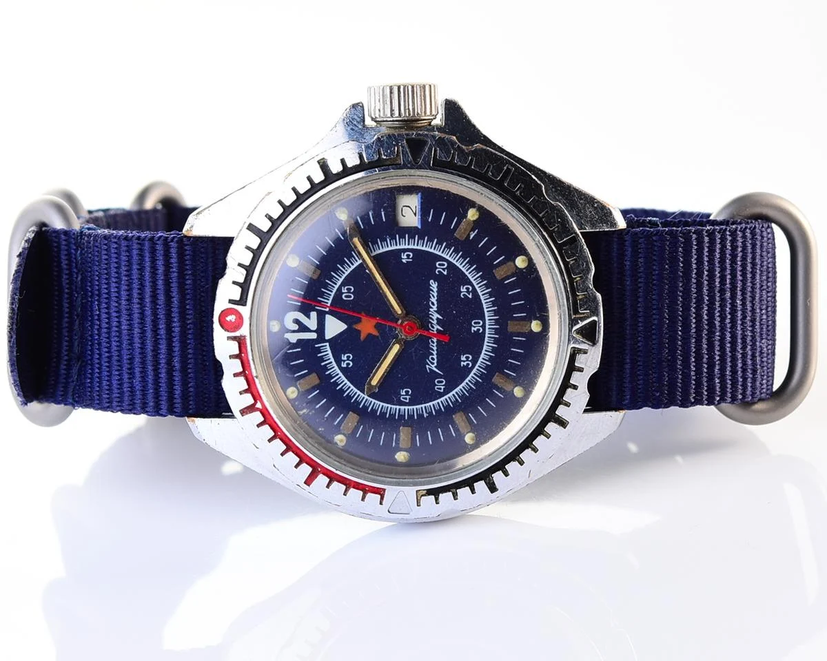 Komandirskie mechanical wrist watch