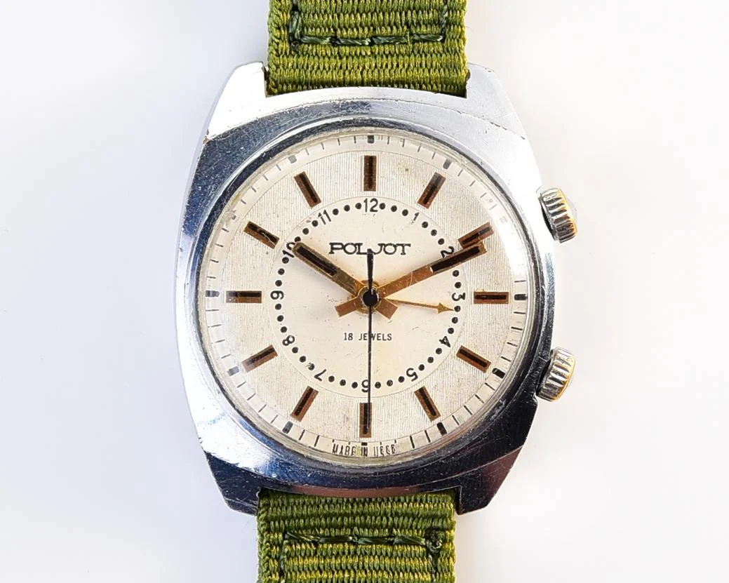 Poljot mechanical watch with alarm clock!