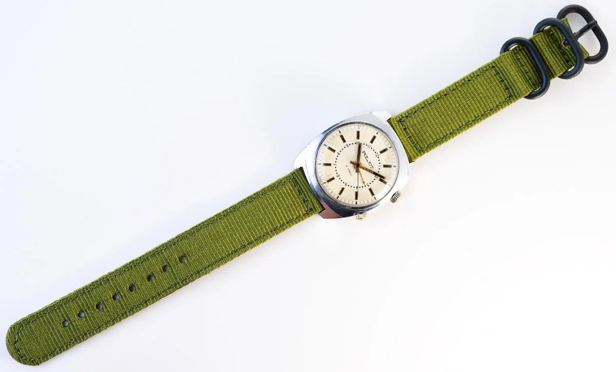 Poljot mechanical watch with alarm clock!