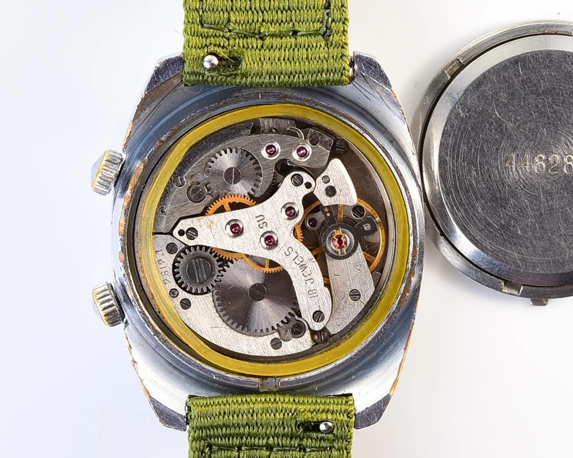 Poljot mechanical watch with alarm clock!