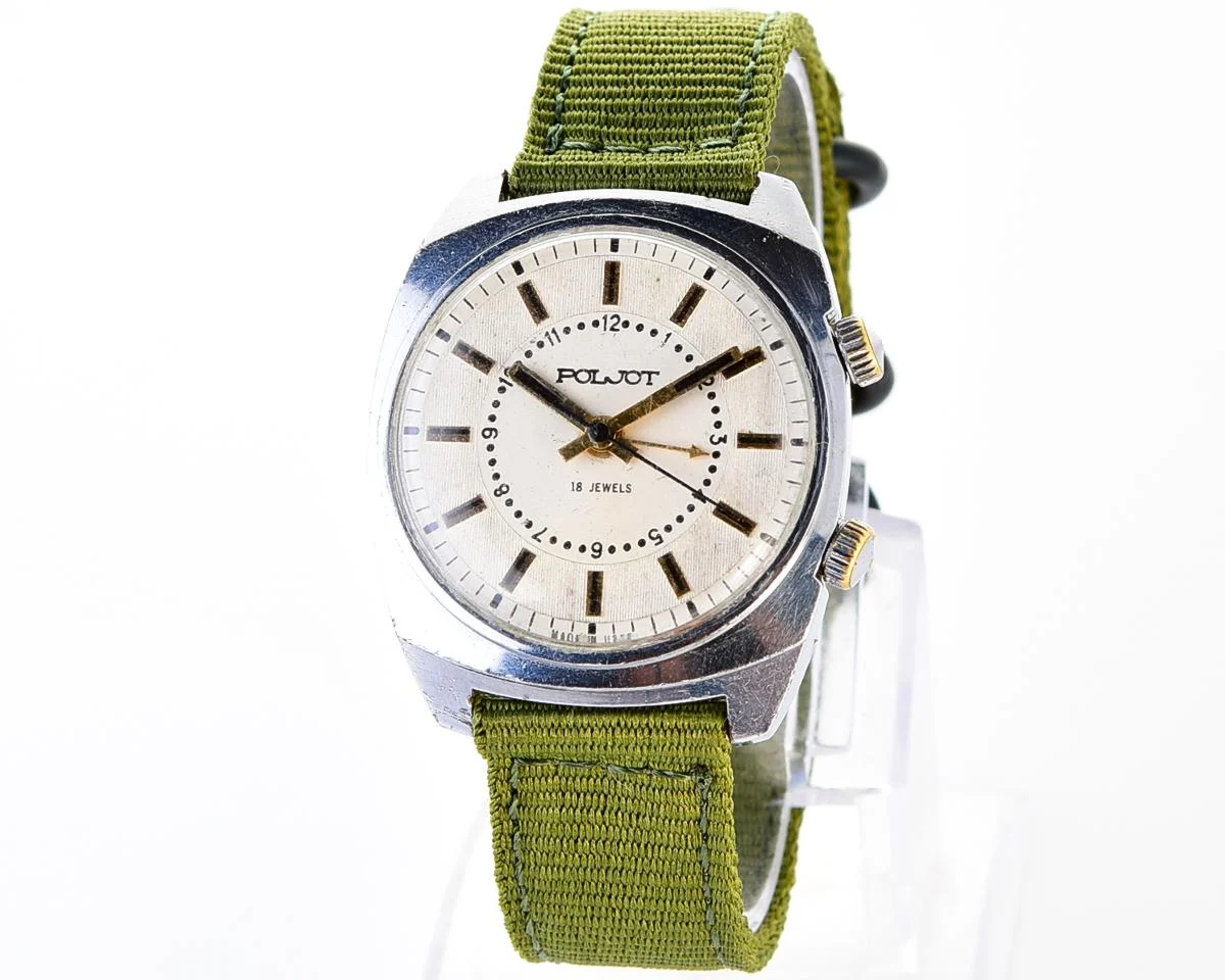 Poljot mechanical watch with alarm clock!