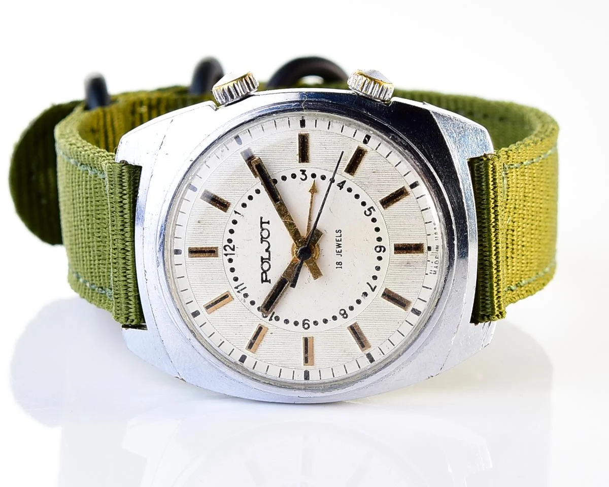 Poljot mechanical watch with alarm clock!