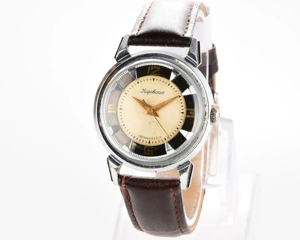 Rare! Beautiful vintage Soviet wrist watch from 50s - Kirovskie 1MWF