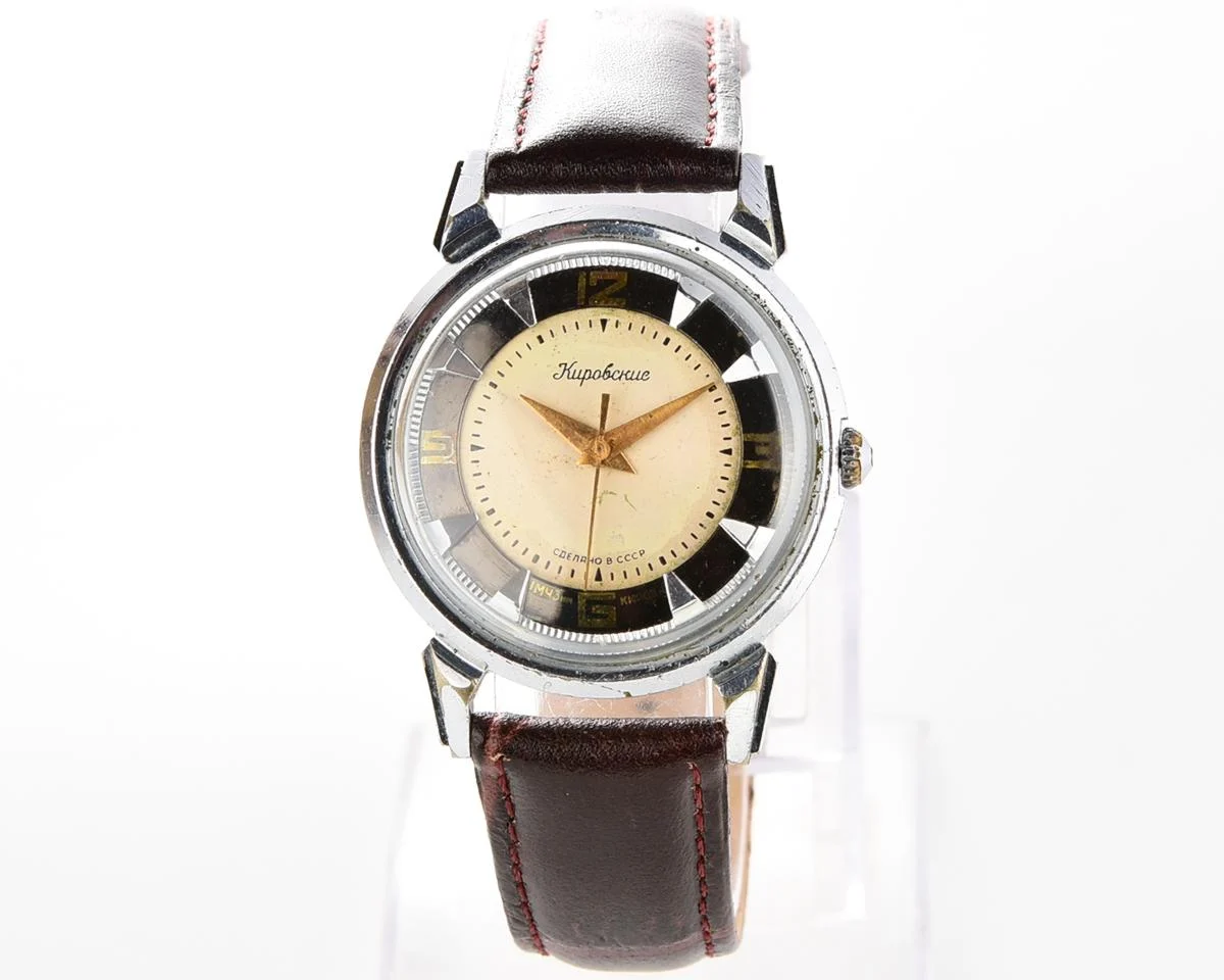 Rare! Beautiful vintage Soviet wrist watch from 50s - Kirovskie 1MWF