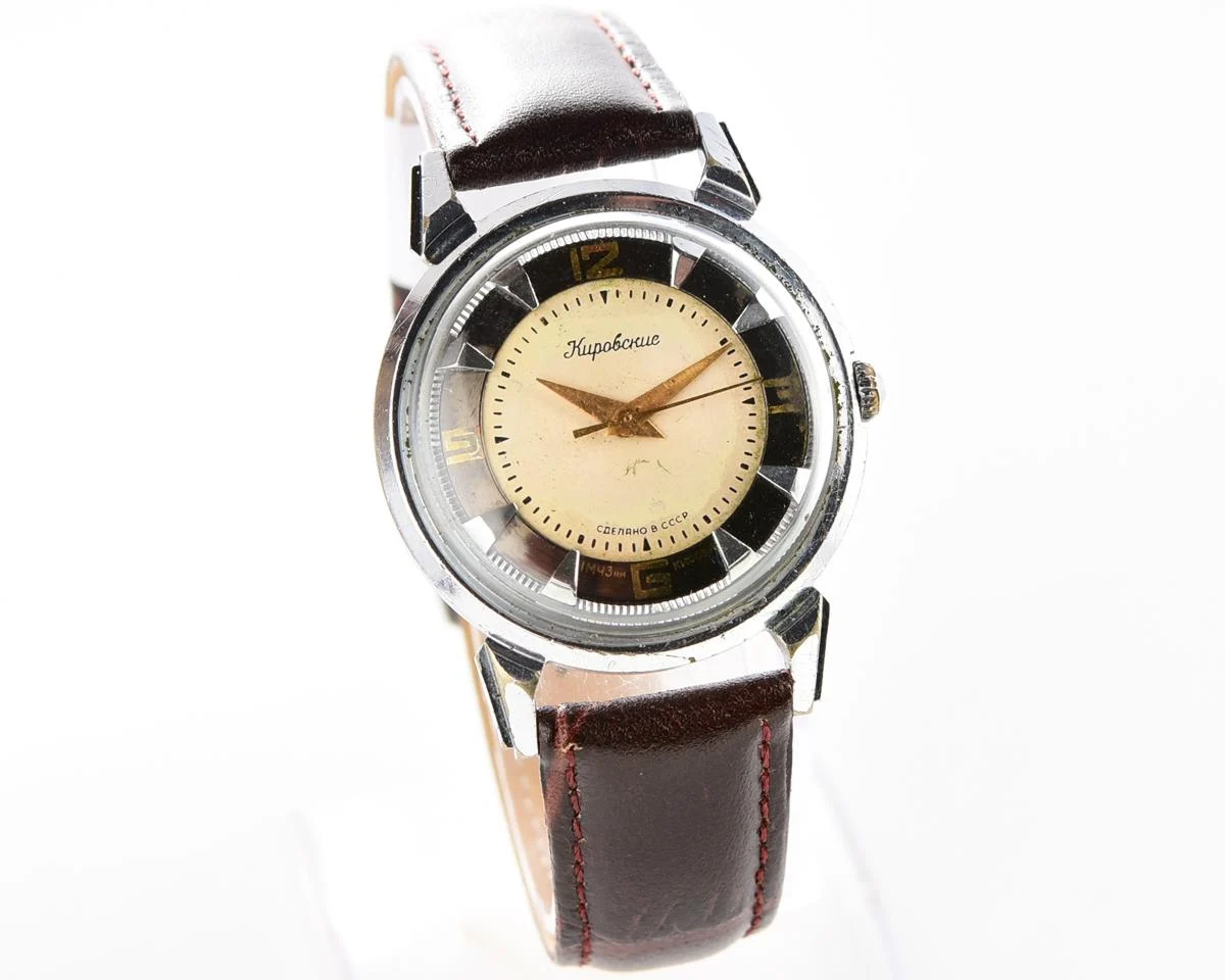 Rare! Beautiful vintage Soviet wrist watch from 50s - Kirovskie 1MWF