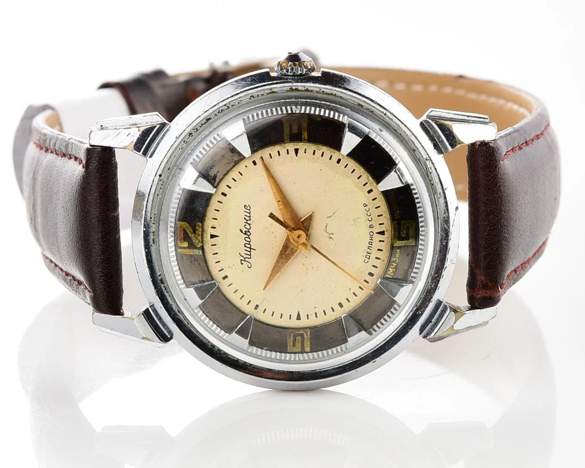 Rare! Beautiful vintage Soviet wrist watch from 50s - Kirovskie 1MWF