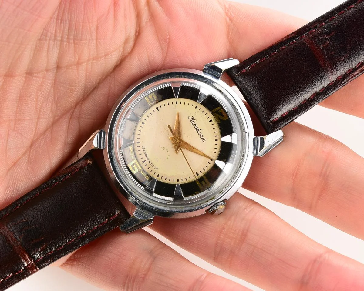 Rare! Beautiful vintage Soviet wrist watch from 50s - Kirovskie 1MWF