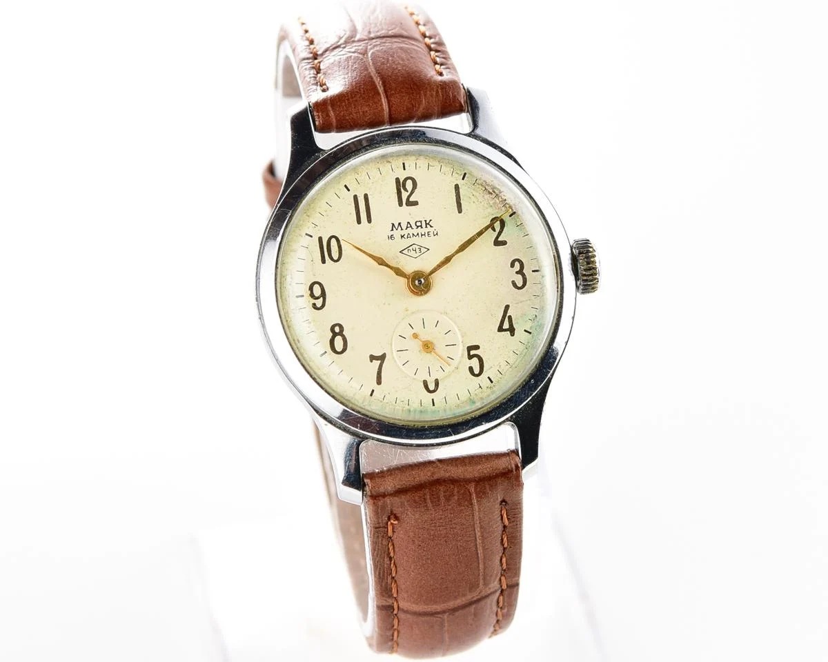 Vintage Soviet Mayak mechanical watch