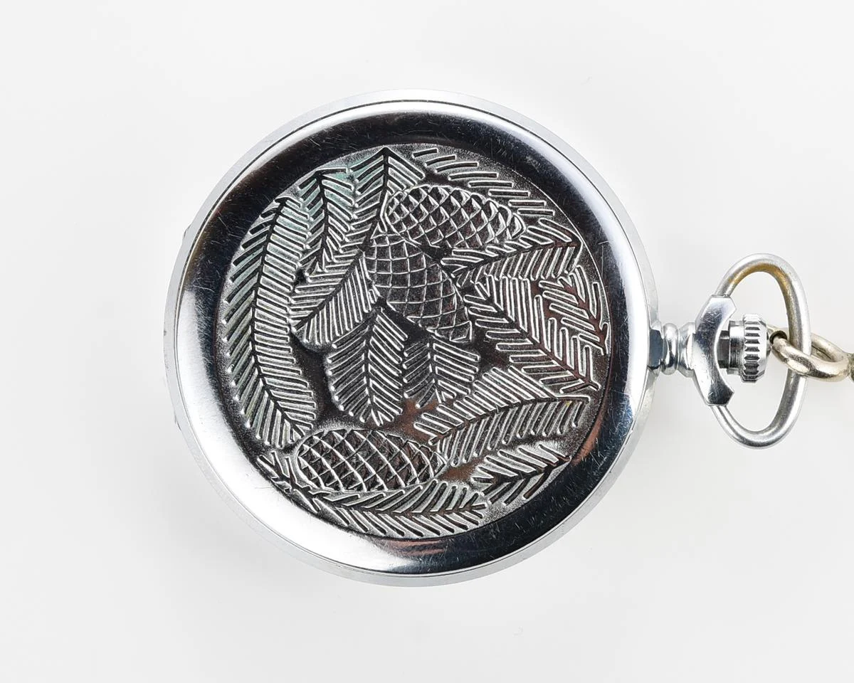 TIME CAPSULE: Molnija pocket watch with grouse bird, New Old Stock (NOS)!