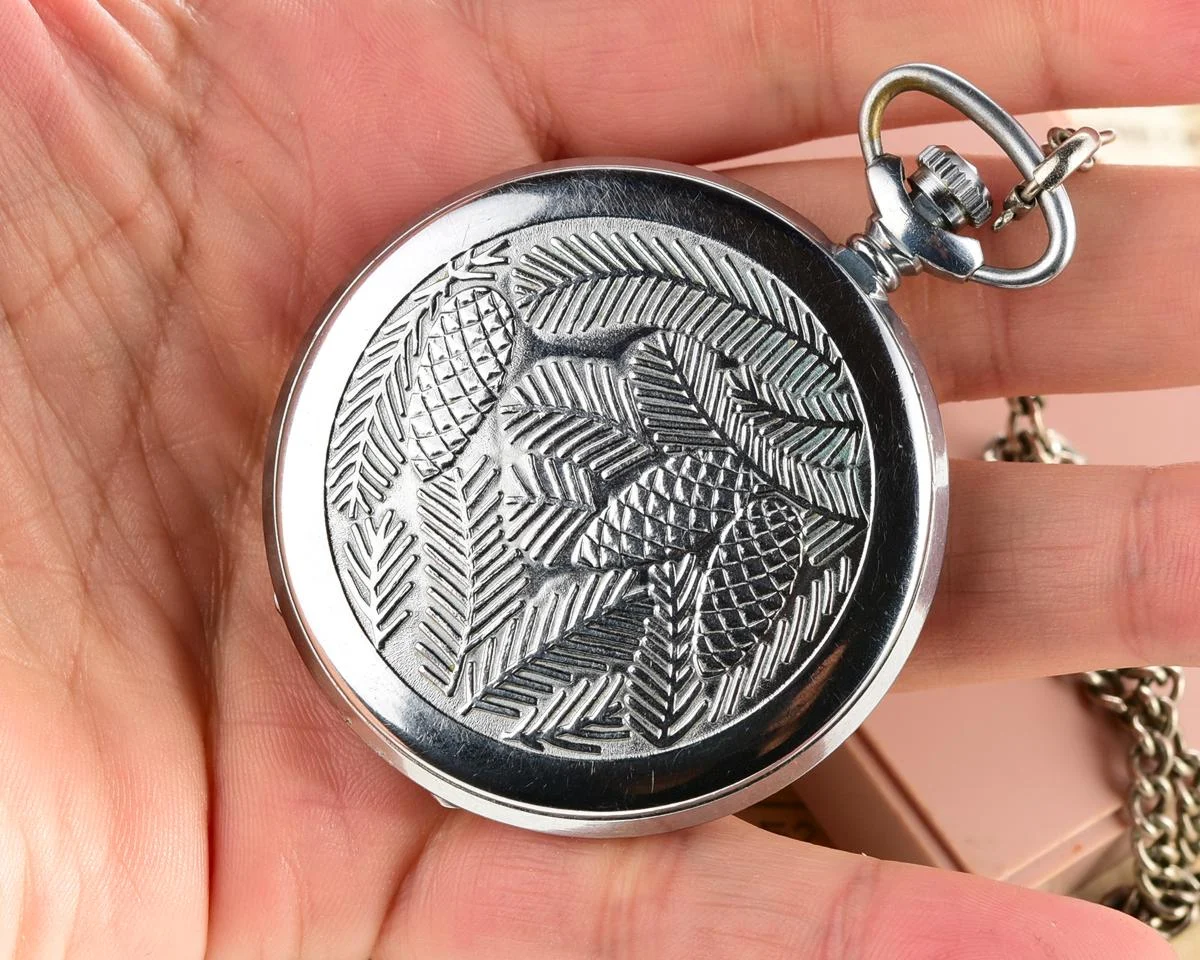 TIME CAPSULE: Molnija pocket watch with grouse bird, New Old Stock (NOS)!