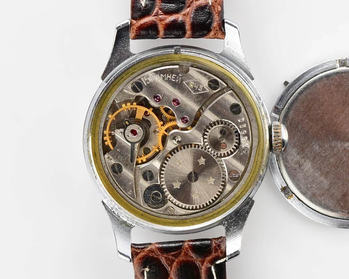 Vintage Soviet mechanical watch Pobeda