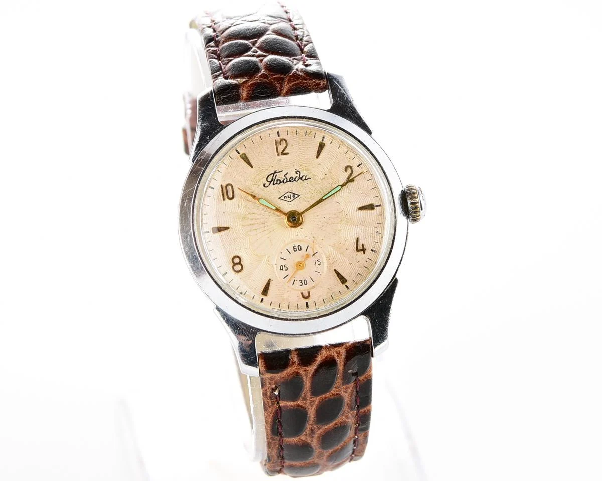 Vintage Soviet mechanical watch Pobeda