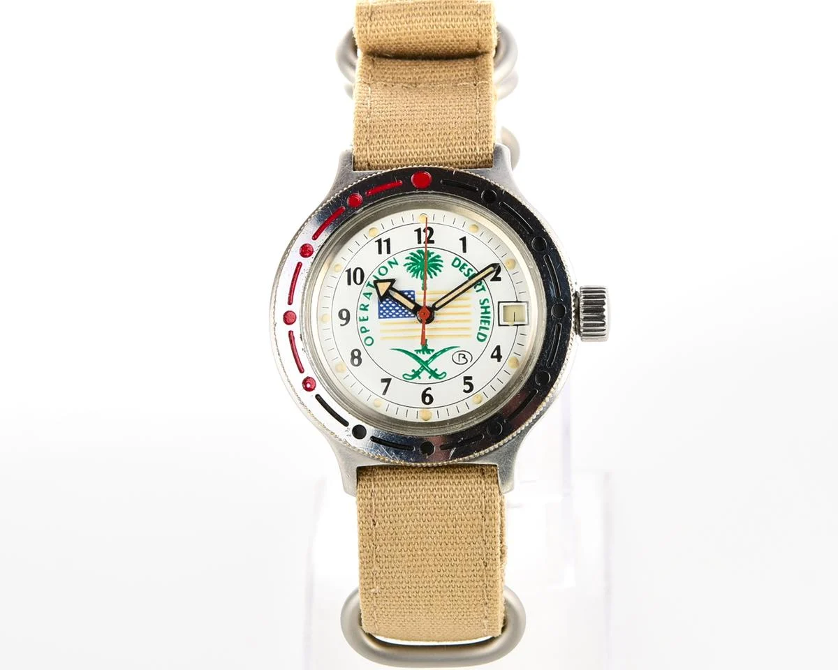 Vostok Amphibia Operation Desert Shield with automatic self winding movement