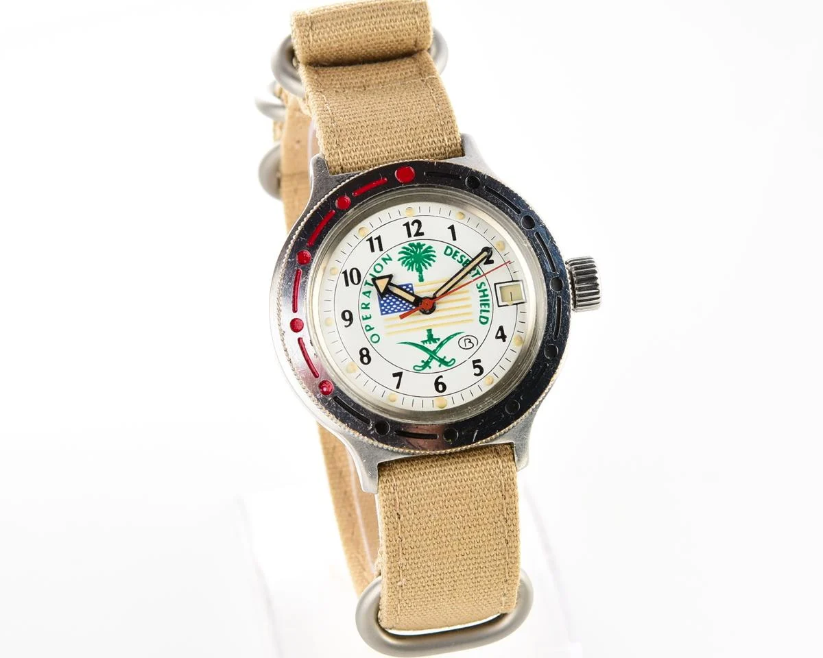 Vostok Amphibia Operation Desert Shield with automatic self winding movement
