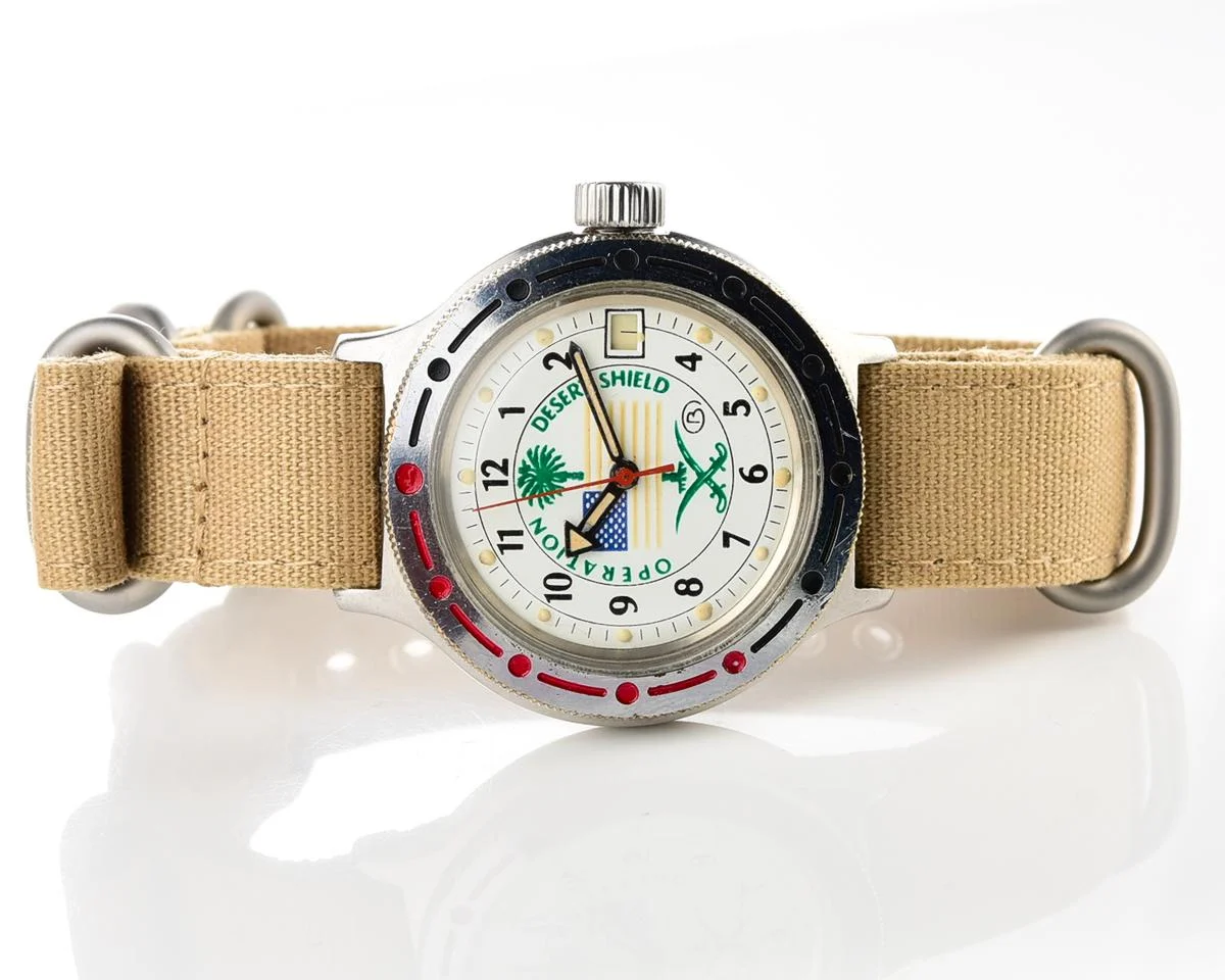 Vostok Amphibia Operation Desert Shield with automatic self winding movement