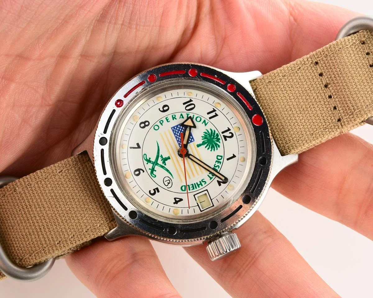 Vostok Amphibia Operation Desert Shield with automatic self winding movement