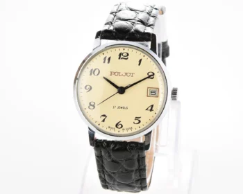 Soviet Poljot vintage mechanical wristwatch