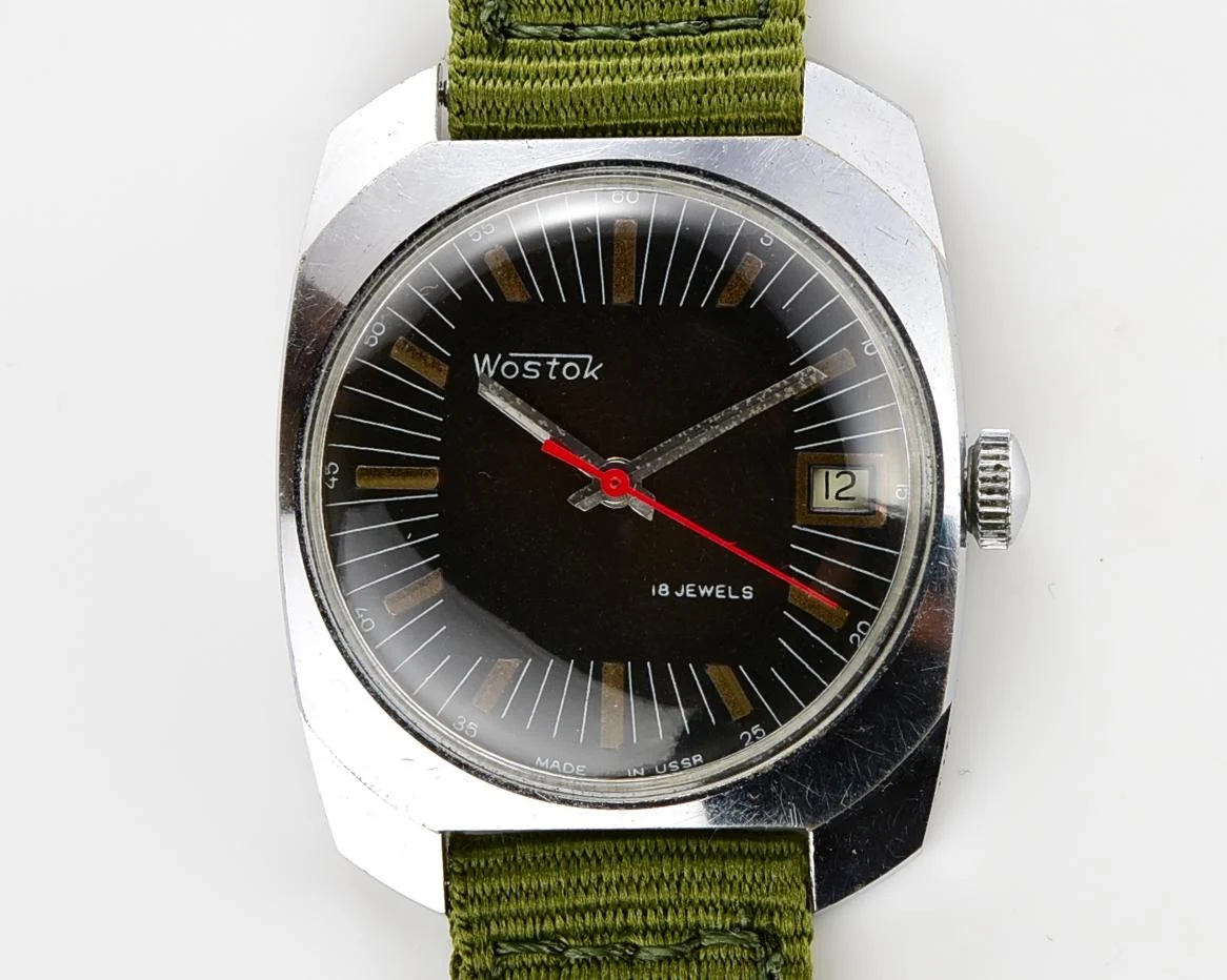 Large Wostok (Vostok) mechanical wrist watch