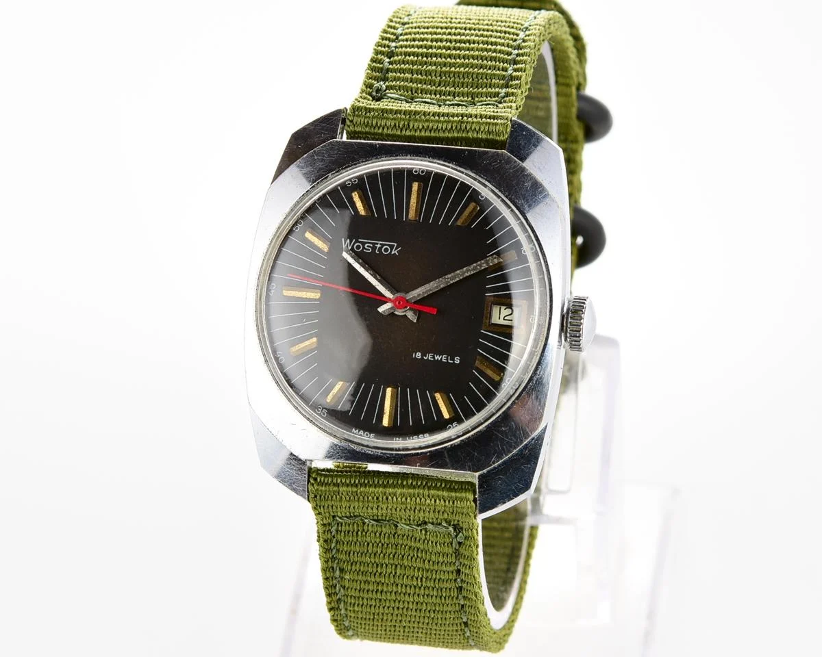 Large Wostok (Vostok) mechanical wrist watch