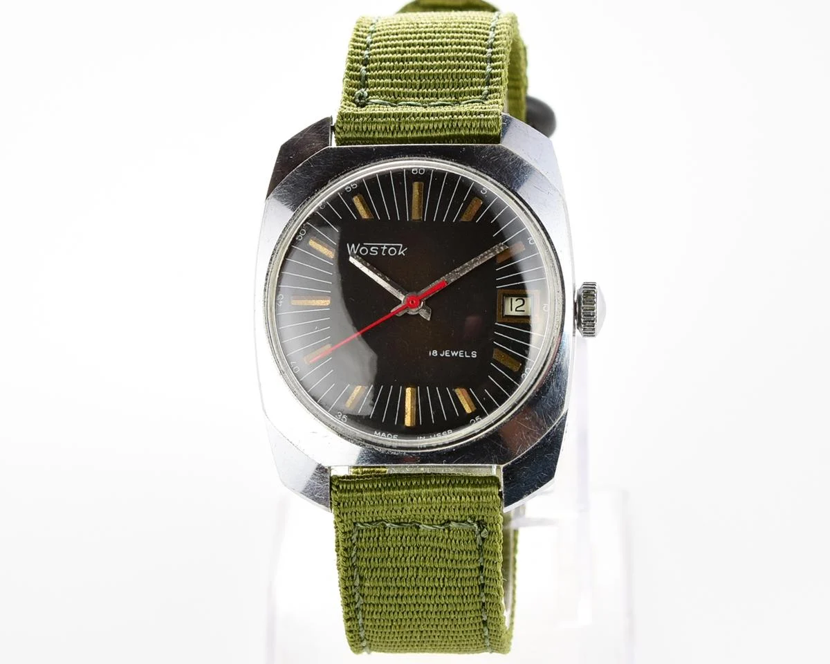 Large Wostok (Vostok) mechanical wrist watch