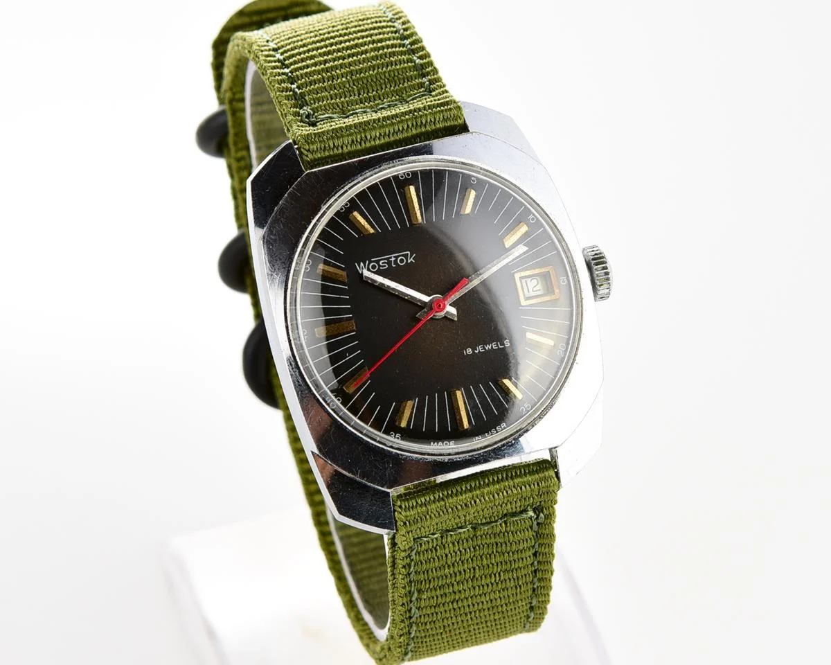Large Wostok (Vostok) mechanical wrist watch