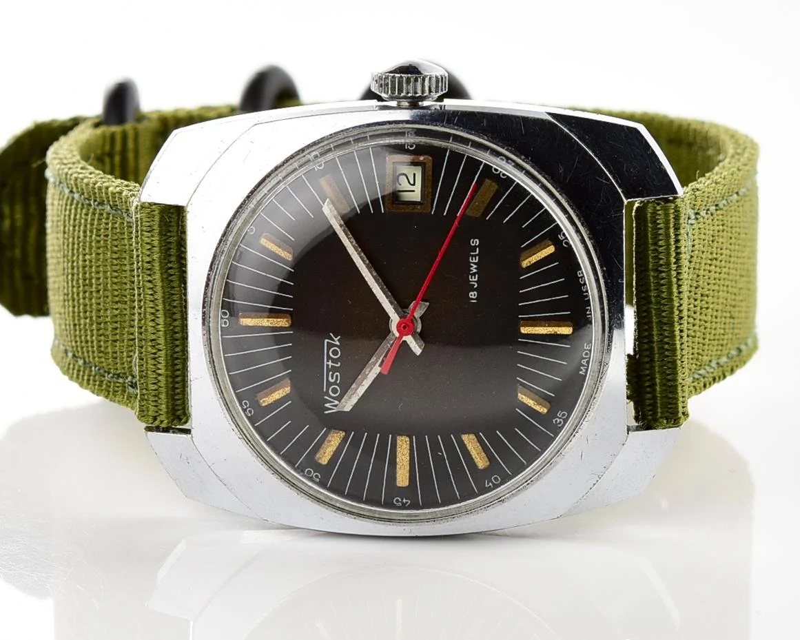 Large Wostok (Vostok) mechanical wrist watch