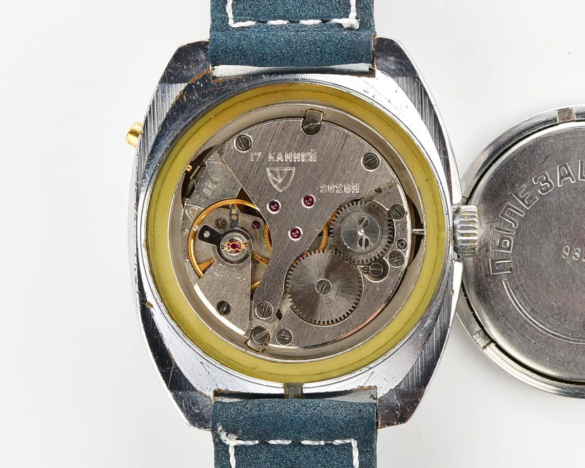 Chaika Soviet mechanical wristwatch