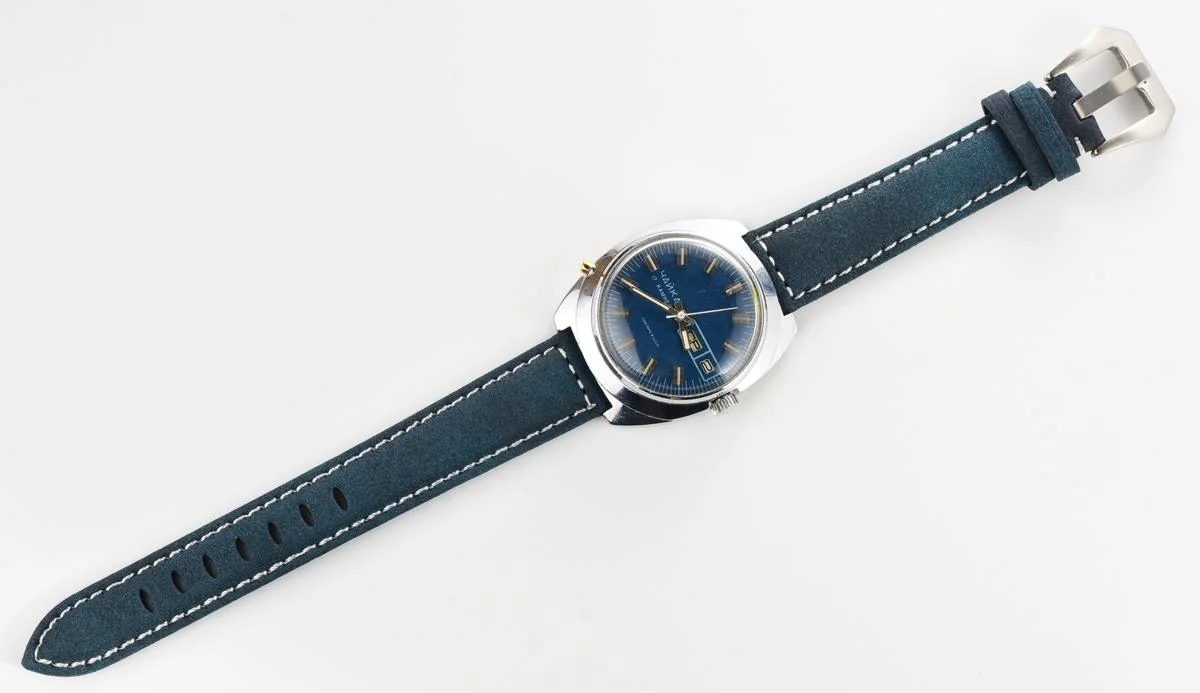 Chaika Soviet mechanical wristwatch