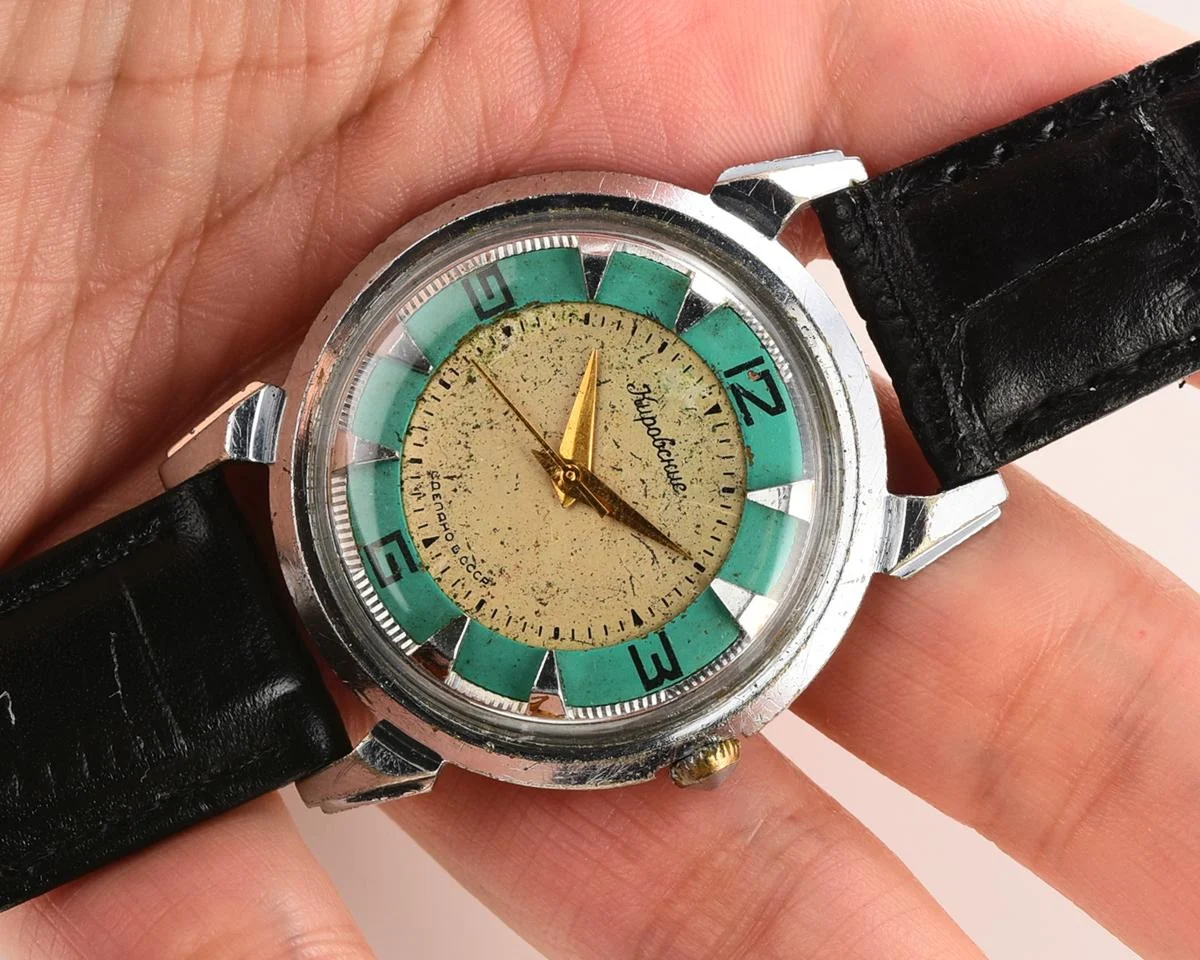 Rare! Beautiful vintage Soviet wrist watch from 50s - Kirovskie 1MWF