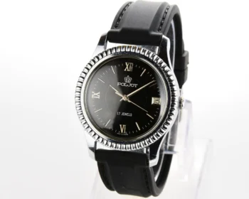 Large Soviet Poljot mechanical wrist watch