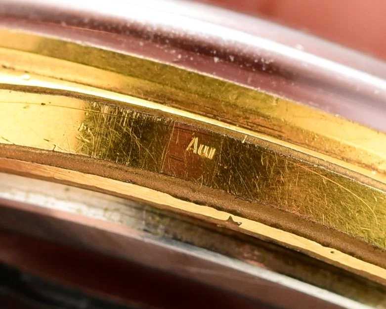 Soviet mechanical gold-plated Raketa watch "big zero"