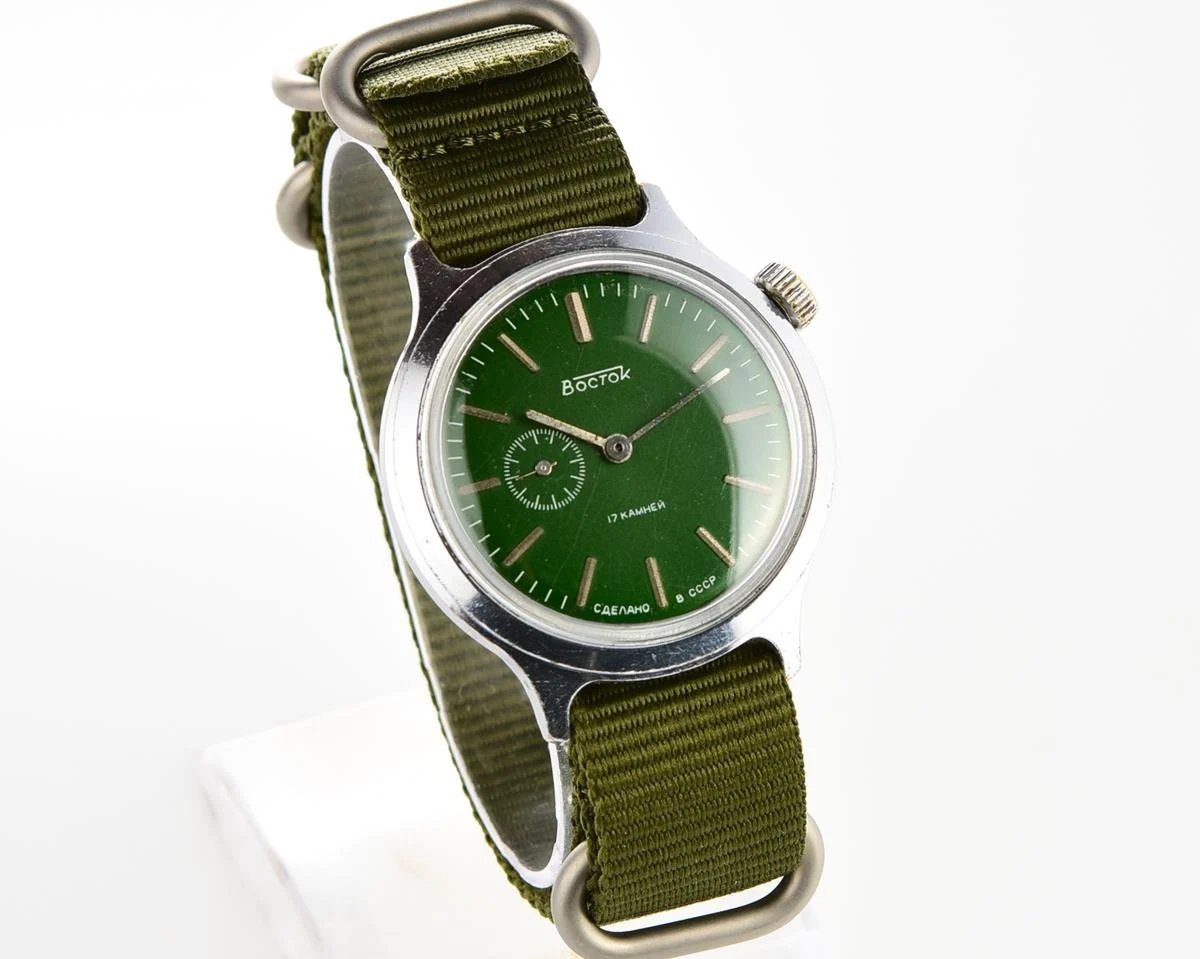 Vintage Soviet Vostok mechanical watch