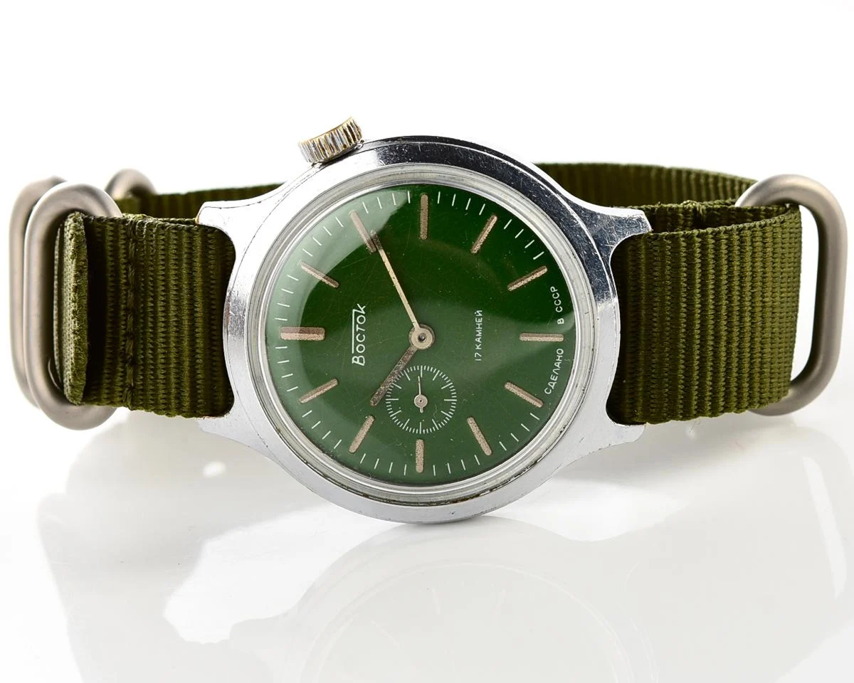 Vintage Soviet Vostok mechanical watch