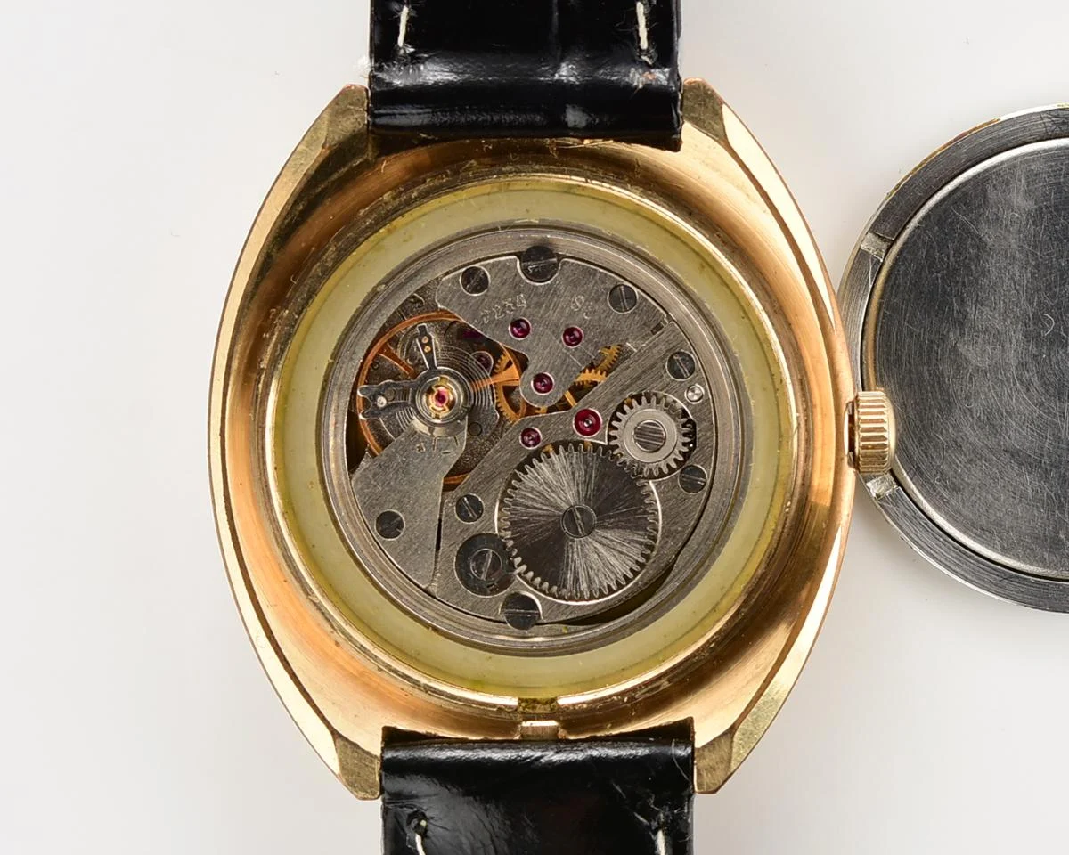 Soviet gold-plated Vostok Komandirskie mechanical watch - Zakaz MO CCCP!