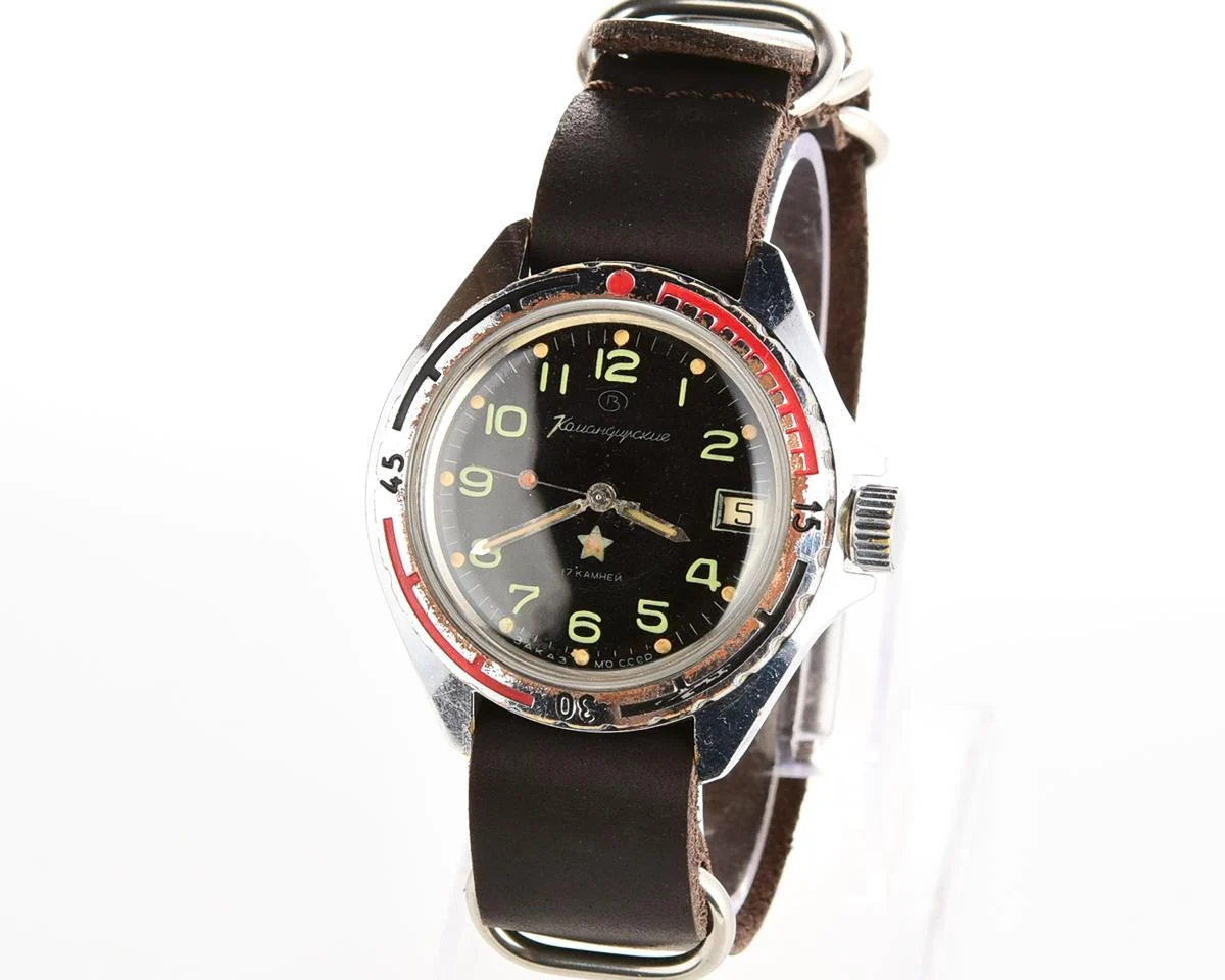 Soviet Vostok Komandirskie limited series watch - "Zakaz MO CCCP"!