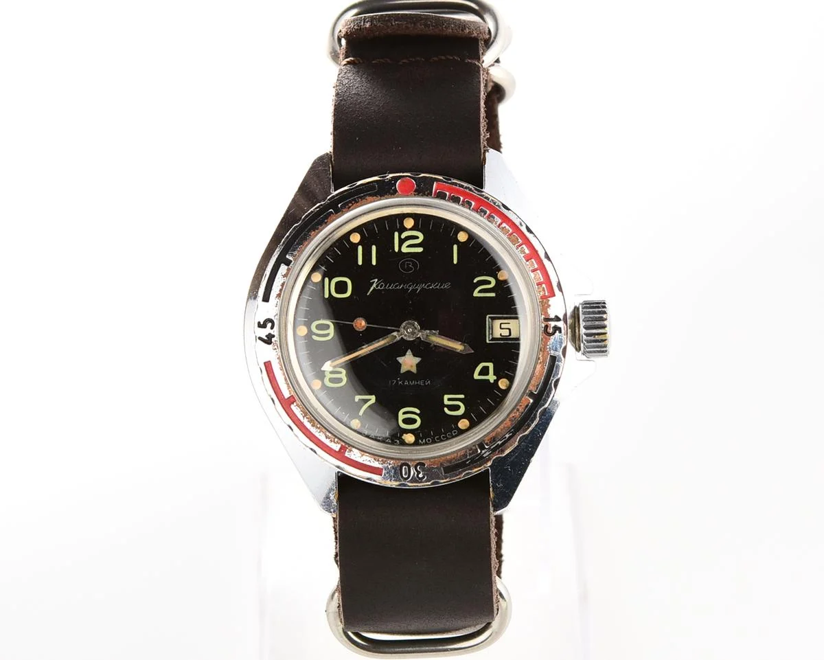 Soviet Vostok Komandirskie limited series watch - "Zakaz MO CCCP"!