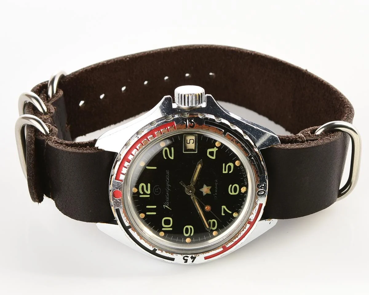 Soviet Vostok Komandirskie limited series watch - "Zakaz MO CCCP"!