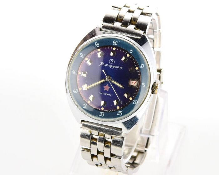 Soviet Vostok Komandirskie mechanical watch - Zakaz MO CCCP!