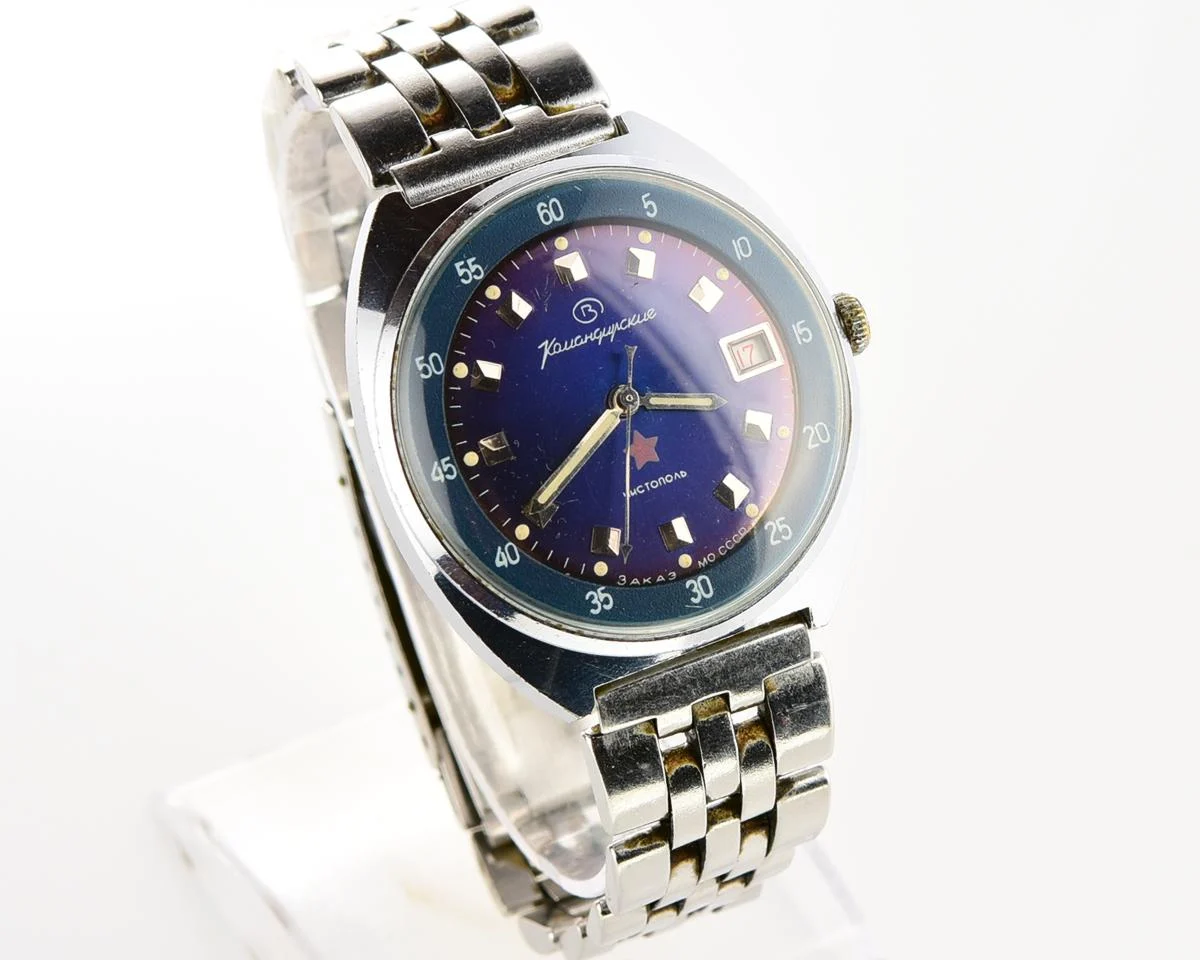 Soviet Vostok Komandirskie mechanical watch - Zakaz MO CCCP!
