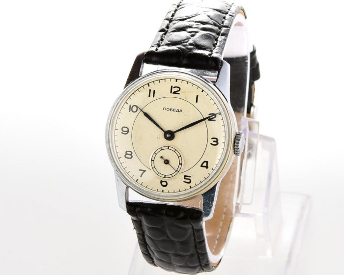 Vintage soviet mechanical POBEDA wrist watch