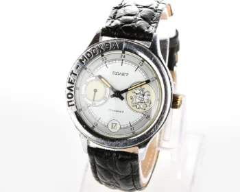 Soviet Poljot-Moskva mechanical wristwatch