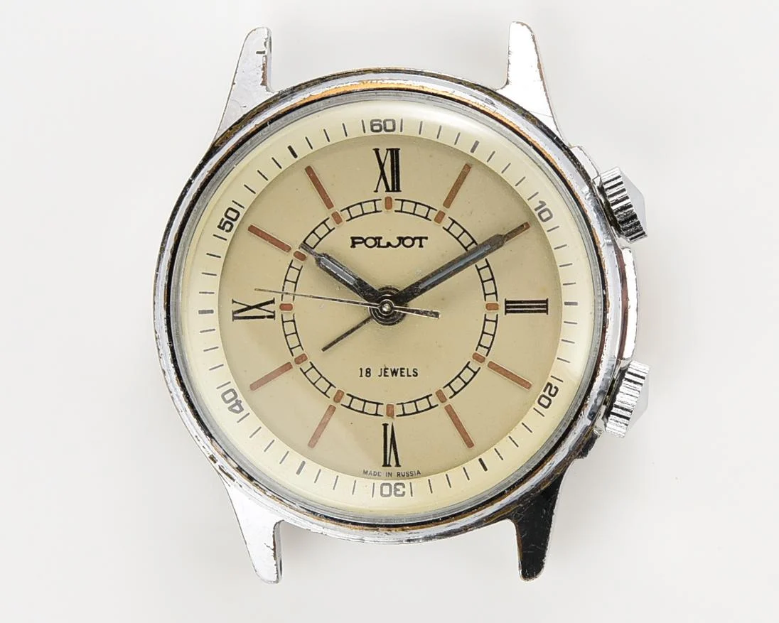 Poljot mechanical watch with alarm clock!