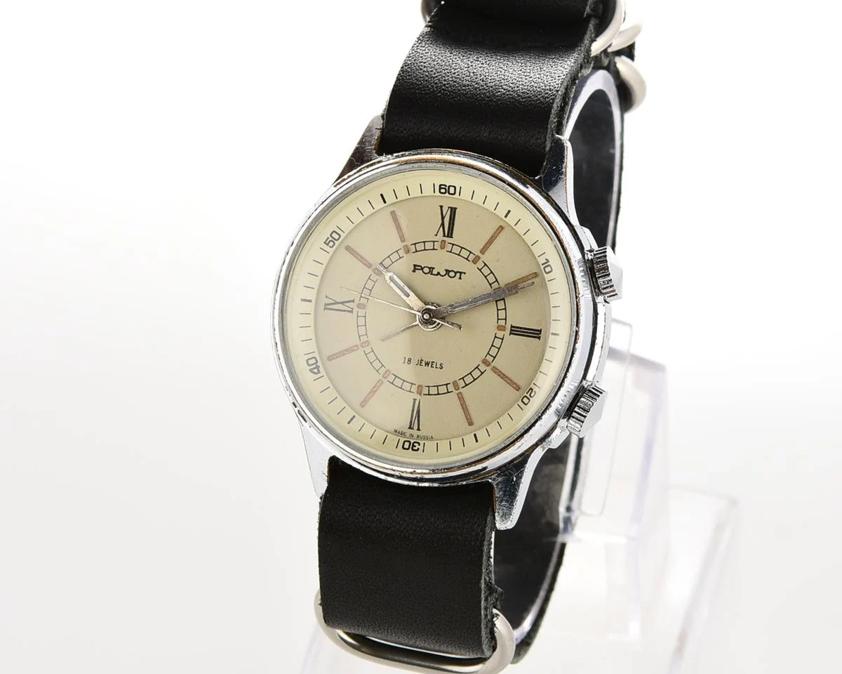 Poljot mechanical watch with alarm clock!