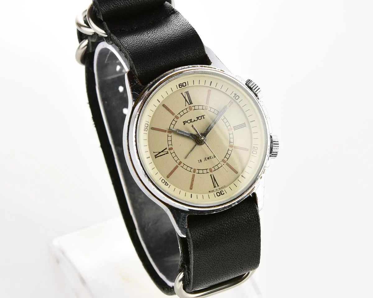 Poljot mechanical watch with alarm clock!
