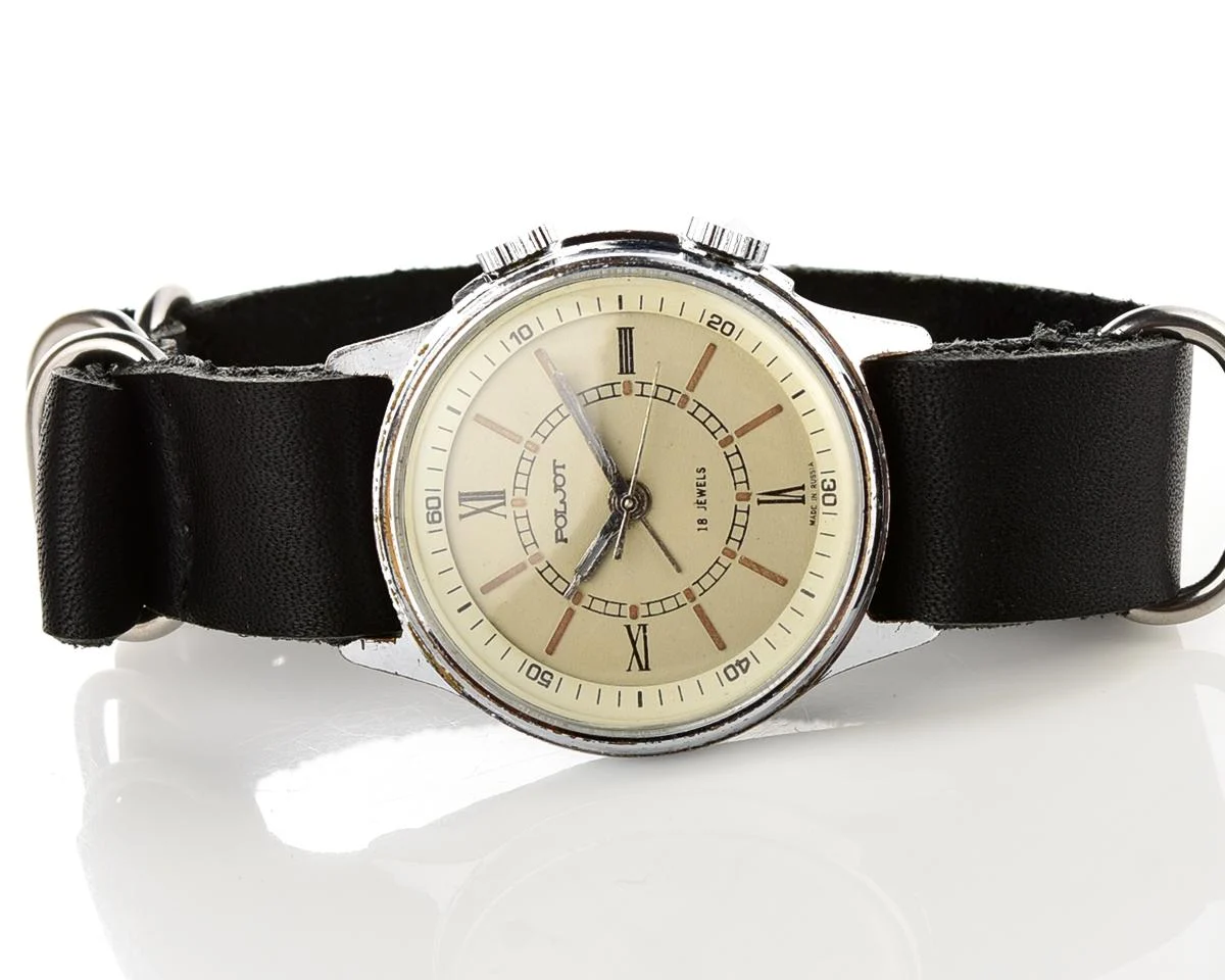 Poljot mechanical watch with alarm clock!