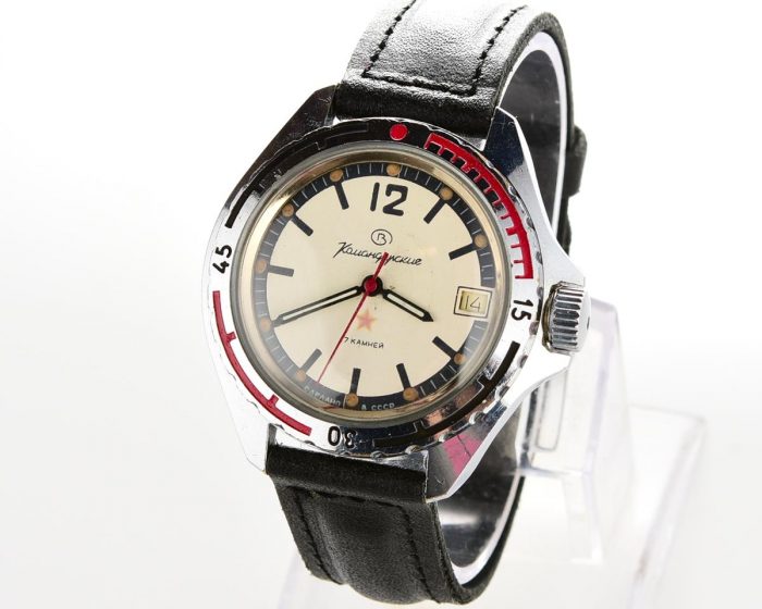 Komandirskie mechanical wrist watch